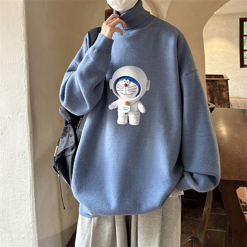 控68高领毛衣男士大码内搭毛线衣男 GM45233-P45加绒款-P65图片