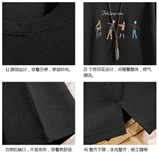 Q11043-P30春夏季七分袖t恤男大码五分袖男短袖中袖砖墙挂拍，男装T恤，电商A040A