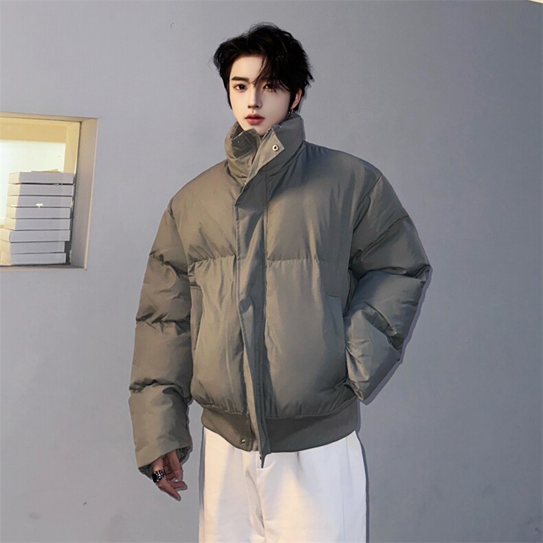 （自家图）冬棉服立领加厚 保暖短款面包服男女外套1523-P118图片