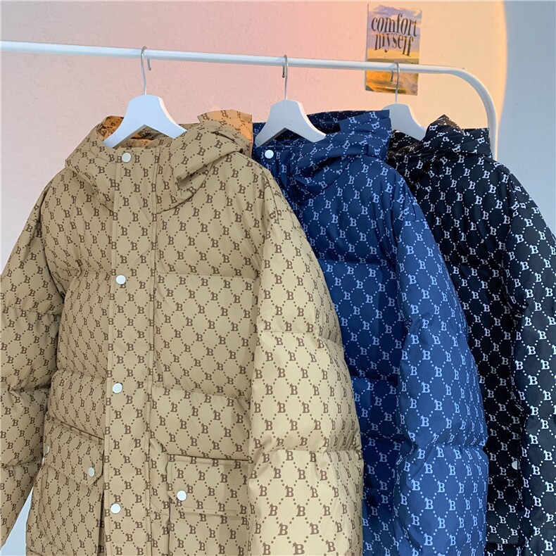 晋江棉衣外套男秋冬季情侣新款大码宽松加厚棉袄潮牌棉服MY846图片