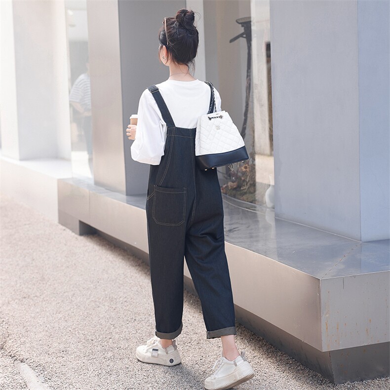 时尚套装女2025春装新款女装韩版气质显瘦两件套背带裤套裤,女装套装/套裙,慧尚依恋