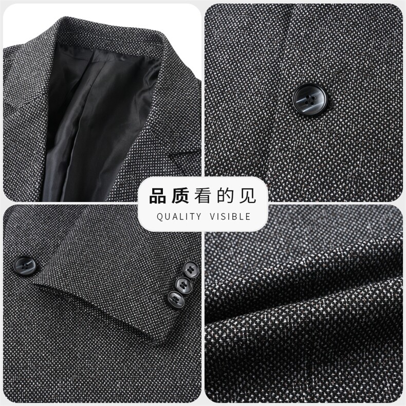 SJ2322男式2024年秋季新款长袖薄款西服休闲商务便服西装单西,男装西服,电商B360