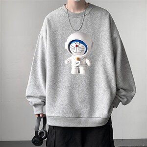 圆领卫衣男大码加厚加绒长袖t恤男S6233-P28 加绒款-P33图片