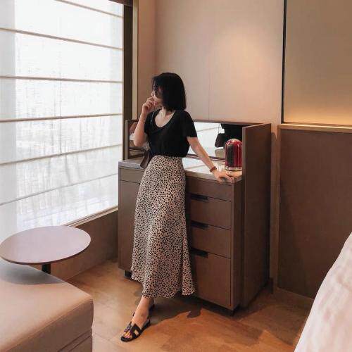 时装小波点一步长裙，女装，斐媞梦 FTM