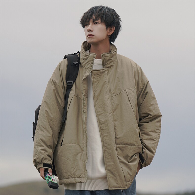 Cityboy冬款衣男女同款港风情侣日系冲锋衣M086-P138-控168,男装棉衣,星座222-2（原202-8）