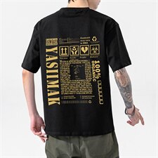 2021夏季新无影墙日系大码男已注册卡通印花短袖T恤T1074-P25，男装T恤，电商A001