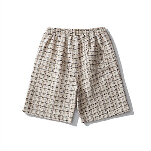 1白底短裤男大码M-5XL中性风男士中裤男潮流五分裤DK8797P40控59图片