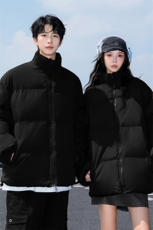 冬季新款棉服港风休闲百搭设计感保暖棉衣外套D2200-TP35不，男装棉衣，电商A102