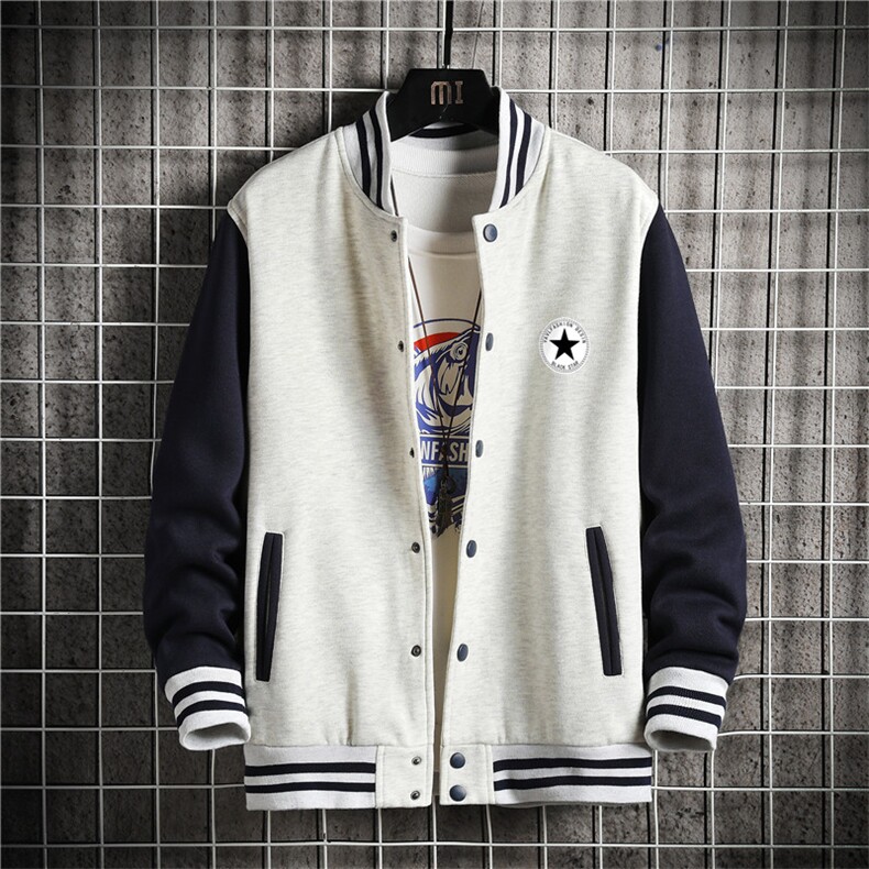 2025秋季新款棒球服卫衣套装大码宽松夹克XZ102A-4-Q8931-P55图片