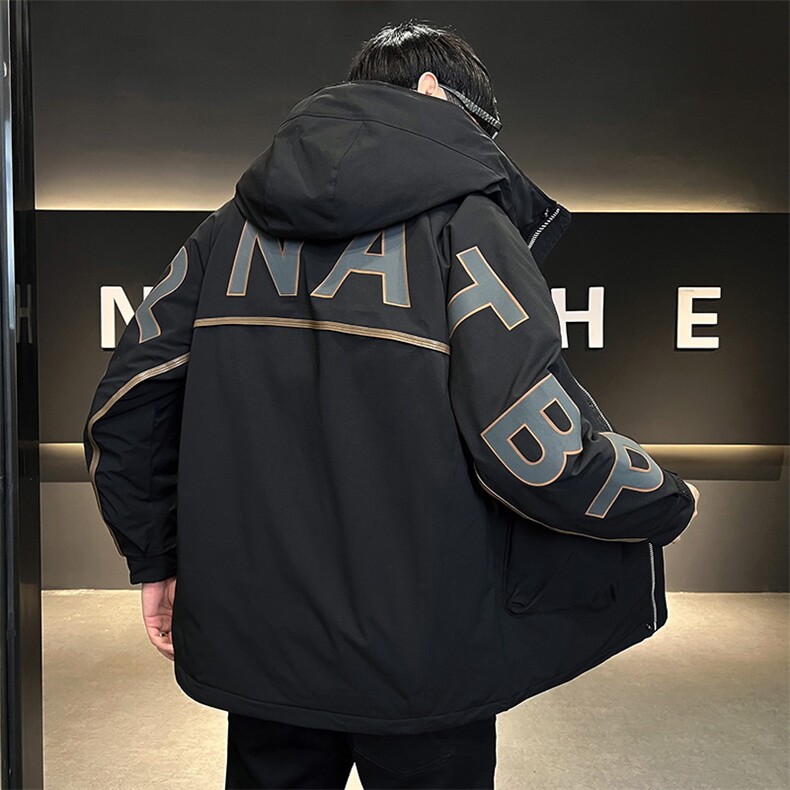店主风50%灰鸭绒2022冬装新款派克服羽绒服男连帽YR228039,男装羽绒服,电商D240-242