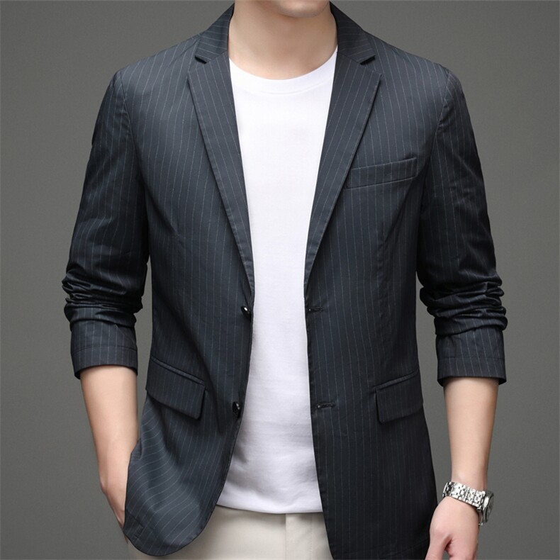 YYA6629968男士2023年秋季新款长袖西服休闲青年夹克西装P180,男装西服,电商B360