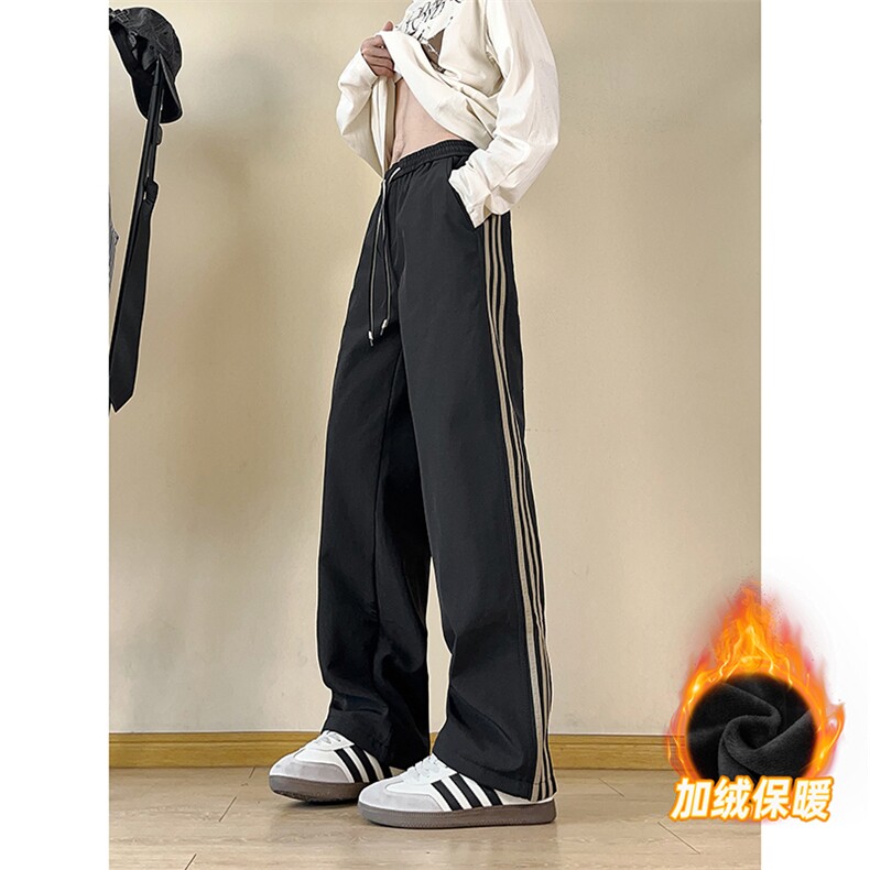 A178-5036A-特P45限价79加绒三防面料秋冬季三条杠裤子，男装休闲裤，电商A178