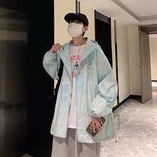 潮流夹克潮男春季连帽外套防晒衣W7012P35，男装夹克，星座1116-2