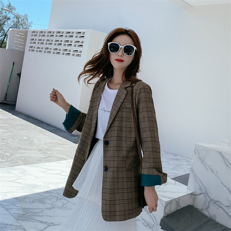 点击收藏加购高主推C31秋装新款小西装外套女，女装西装，浙宝088