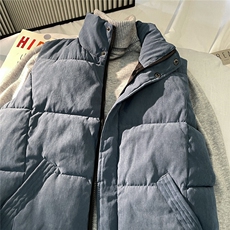 情侣男女同款潮流休闲宽松流行保暖加厚棉马甲B760-P55【特价】，男装棉衣，电商A007