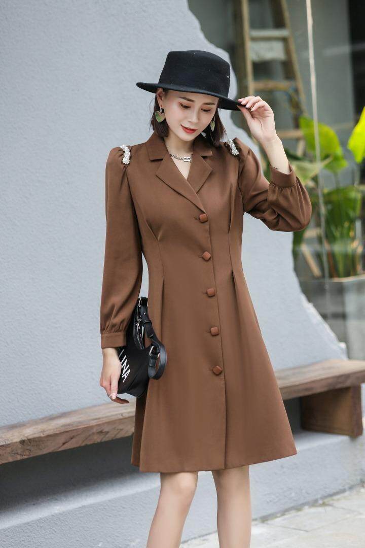 秋装连衣裙，斜纹，女装连衣裙，雪飞诗