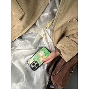 多口袋日系街头立体剪裁皮衣领外套拼接翻领休闲夹克外套JKK31p85图片