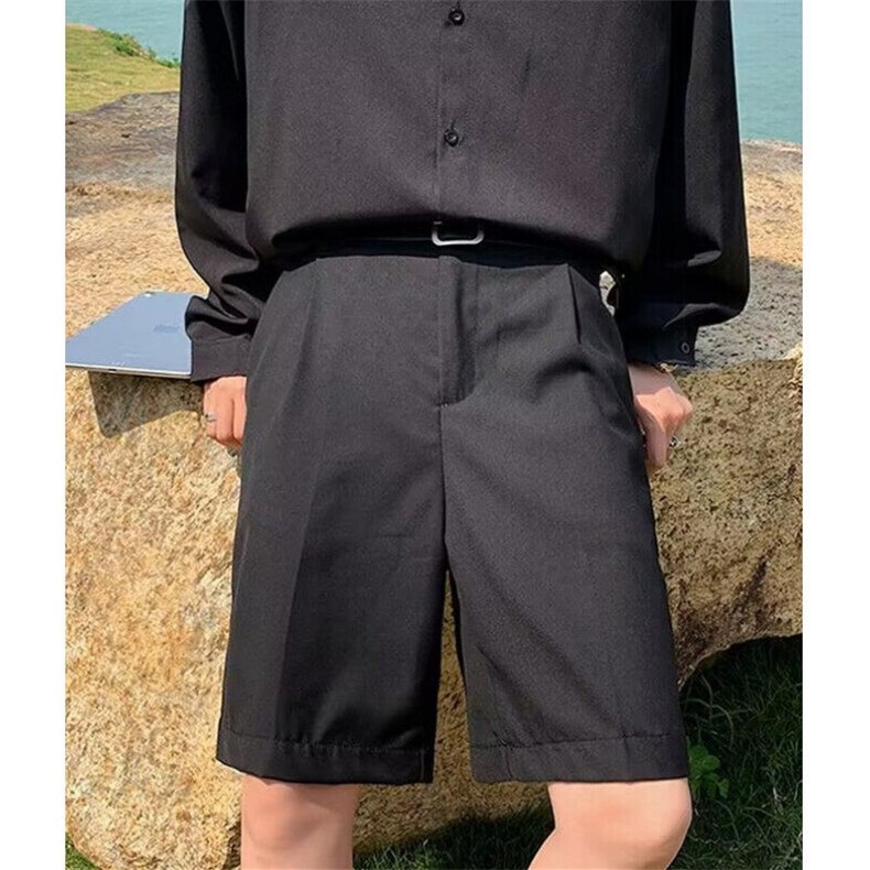 短裤男生夏季外穿七分西装裤子工装休闲五分套装宽松西裤KX03,男装西裤,星座1116A（原606A-3）