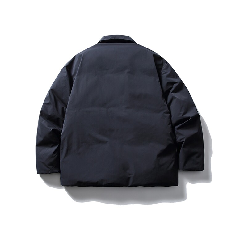 南夏乔装2025冬季新款日系纯色多口袋面包服棉衣复古休闲宽松棉服,男装棉衣,电商S006（B521）