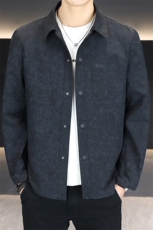 店主风夹克外套男春秋休闲百搭时尚翻领男士夹克上衣N7958-P90，男装夹克，星座310B-3