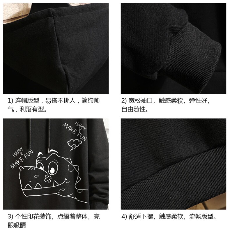 WY2136-P35加绒款-P40纯棉连帽卫衣男大码运动帽衫宽松薄砖墙,男装卫衣,电商A040A