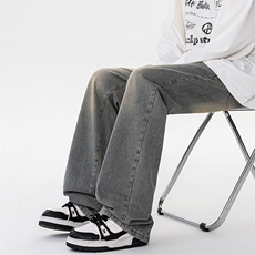 加长版裤子男高个子美式高街188cm110牛仔裤KZ010P58加绒68控78，男装牛仔裤，电商B312