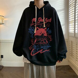 纯棉连帽卫衣男大码运动帽衫宽松薄WY2226-P35 加绒款-P40图片