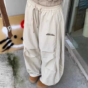 美式复古褶皱伞兵弯刀工装裤男女款春秋季新款YSDL-K223/P52图片