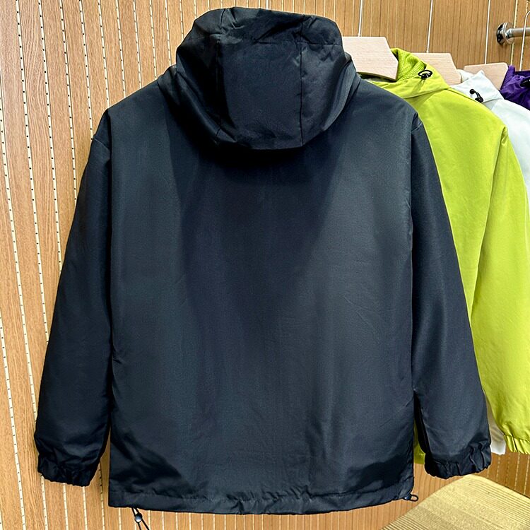 冲锋衣男美式个性拼接潮牌户外防风机能工装夹克春秋连帽外套,男装夹克,星座1013