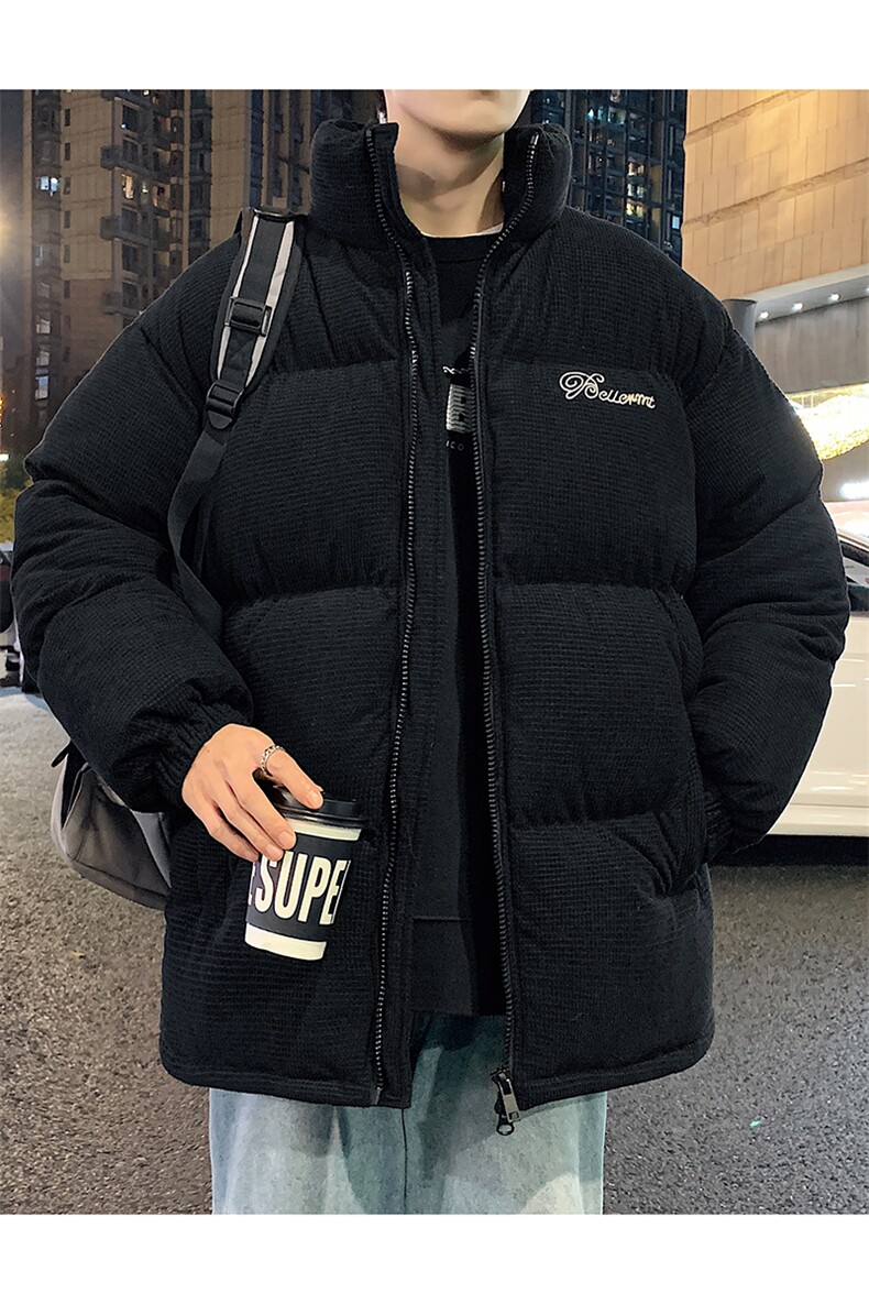 港风潮牌新款宽松立领卸韩版潮流保暖棉衣M089-P90控129,男装棉衣,星座717