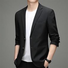 DJ3305钱塘2020-3秋冬季新款商务休闲中年男士百搭西服P142，男装西服，钱塘207-3