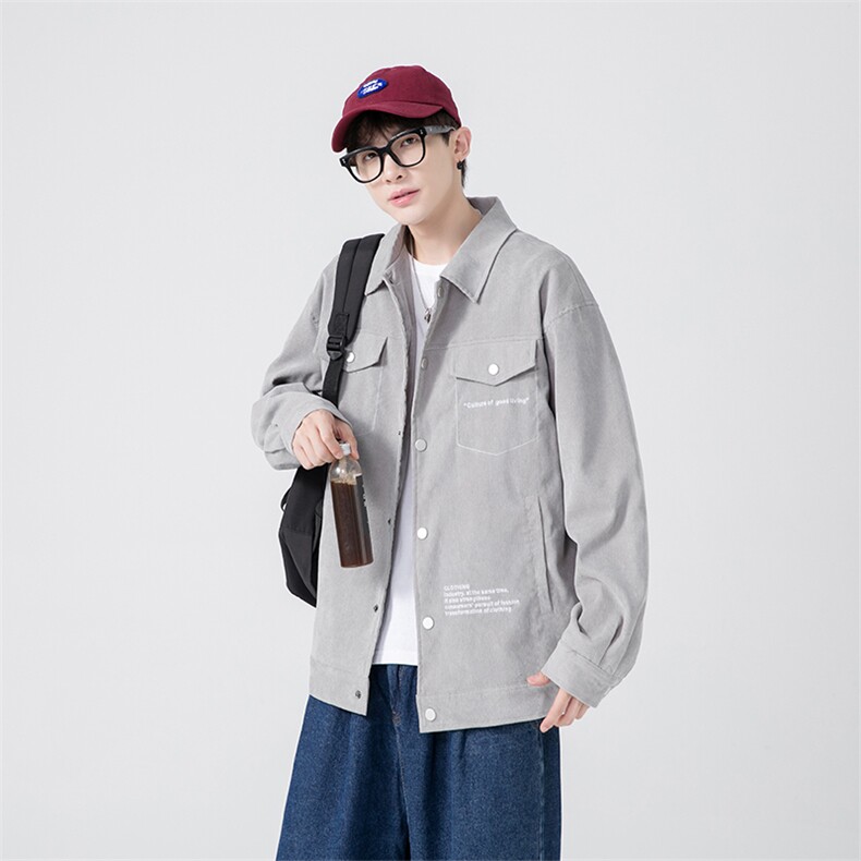 春秋季高品质百搭休闲宽松夹克男士JK154-P55,男装夹克,星座1204