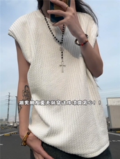 XZ809A/BXXX02/特P14不缺货美式V领坎肩背心T恤，男装背心/马甲，星座809A(原222-1)
