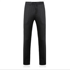 2021秋冬款西装套装条纹两件套职业套装工作服男装816-P215，男装西服套装，电商D225