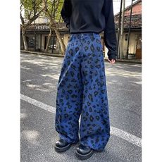 牛仔裤百搭气质日系流行原宿潮流新款简约时尚XA724-P53，男装牛仔裤，星座208-5