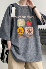 风复古亚麻短袖男棉麻t恤男半袖ZT71322-P35，男装T恤，电商A040