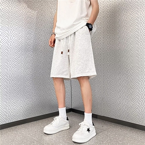 宽松型短裤男士夏季2025新款青少年运动裤潮牌宽松男生五分裤子潮图片