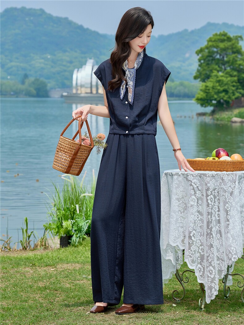 2026年夏季时尚气质休闲两件套,女装套装/套裙,依路服饰