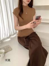 2025年秋季常规时尚通勤简约休闲无缝贝壳袖，女装羊毛衫，纳驰羊绒