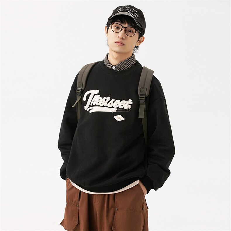 2026春季新款男装日系潮牌宽松卫衣开衫休闲外套WY580-F85,女装短外套,电商A101（原外27）