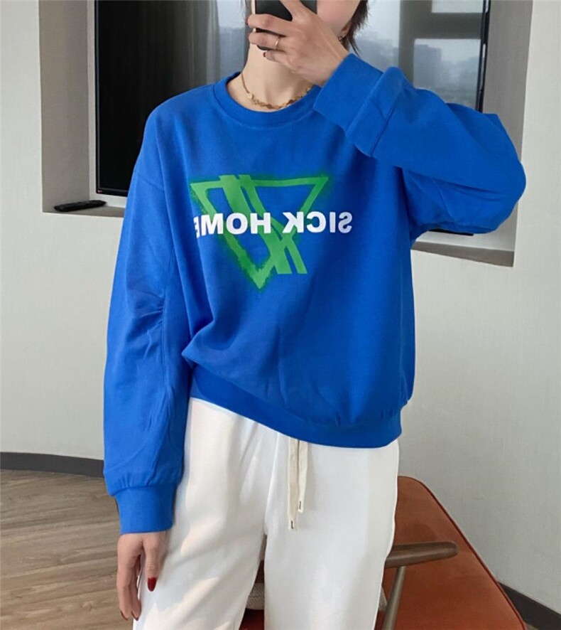 现货，春装卫衣5个颜色，女装卫衣/绒衫，简单小珍