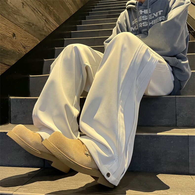 2025男女新款西裤休闲裤直筒长裤504-K190-P55控78(加绒P65控89),男装西裤,星座504