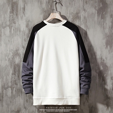 2021春秋季新款卫衣男圆领宽松潮流套头卫衣202-7-GW01，男装卫衣，星座1302