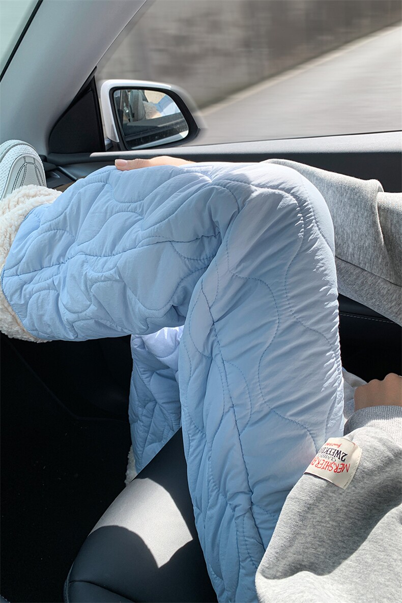 8XL-M加厚羊羔绒葫芦纹东北抗寒羽绒裤防寒裤子男K9110P58控78,男装棉裤,电商D206-1