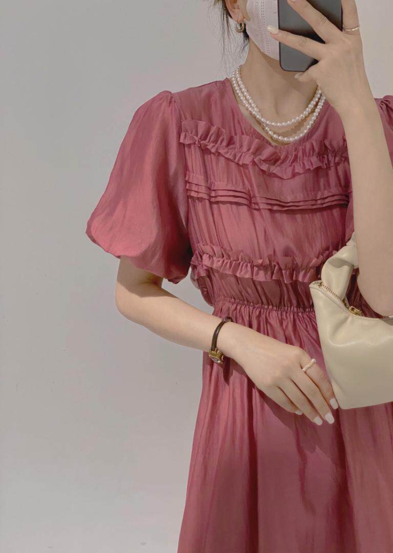 松紧腰裙，其它，驿谷