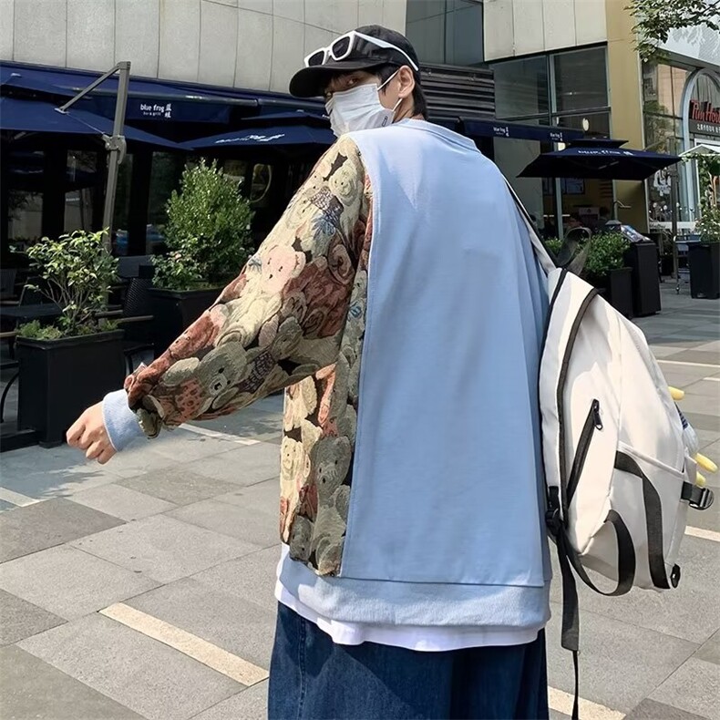 卫衣外套男春秋季圆领休闲长袖衣服HW32P25,男装卫衣,星座1116-2
