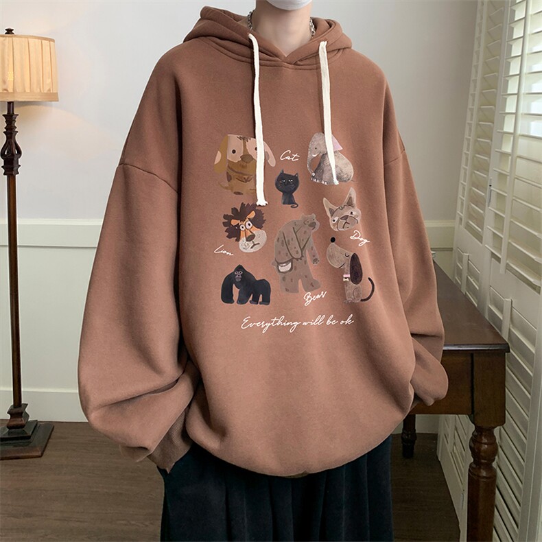 连帽卫衣男大码胖子帽衫大号运动服WY2444-P35,男装卫衣,电商A040