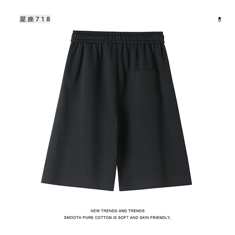 休闲短裤男生夏季宽松弹力五分裤卫裤直筒运动裤子XD1751特批35,男装休闲裤,星座718