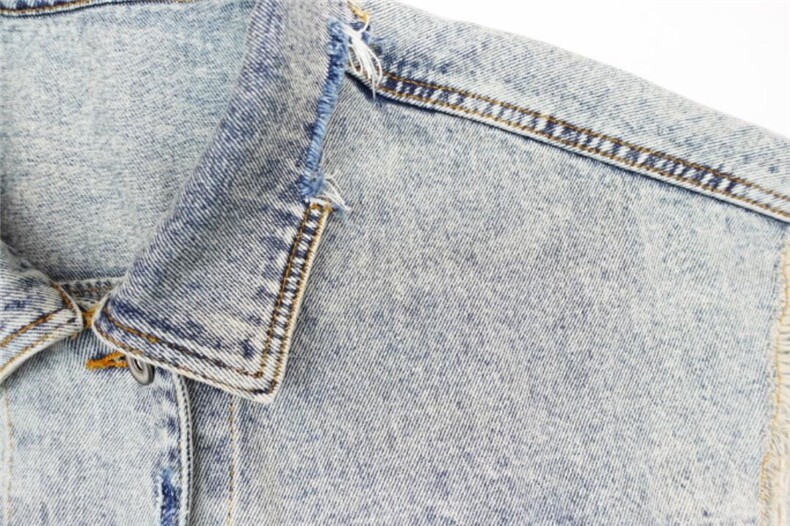 【现货】牛仔做旧马甲，女装马甲，AIMEEWQ