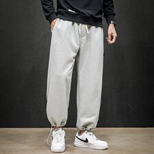 2021秋季新日系大码男马切达运动卫裤束脚九分休闲裤K2056-P35，男装休闲裤，电商A001